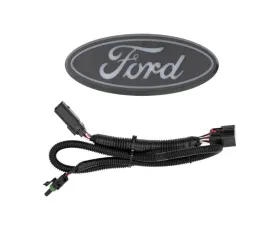 Putco Luminix White Oval LED Grille Emblem Includes Plug-N-Play Harness Ford Explorer 2025