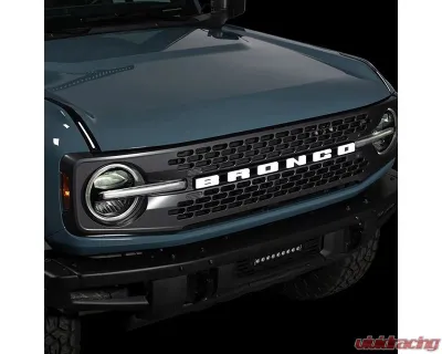 Putco Luminix LED Grill Emblem w/out Front Camera Ford Bronco 2021+ - 92851