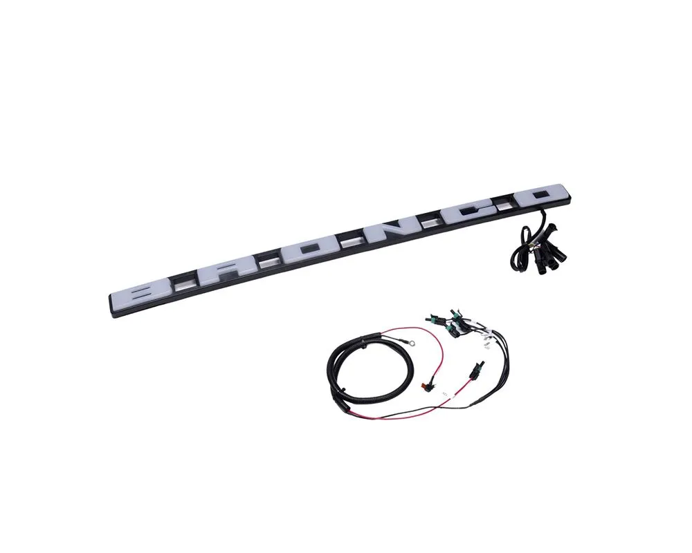 Putco Luminix LED Grill Emblem w/out Front Camera Ford Bronco 2021+ - 92851