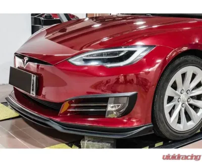 Kokoro Front Lip Spoiler Tesla Model S 2012-2023 - HUW-FH-CF-MS