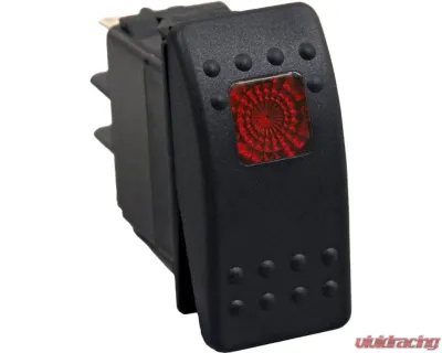 Open Trail Red Lighted Rocker Switch - SM106-005R