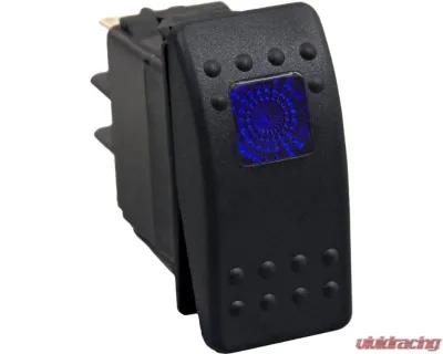 Open Trail Blue Lighted Rocker Switch - SM106-005B