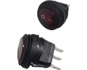 Open Trail Round Rocker Switch