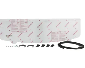 Open Trail Half Windshield Polaris Ranger 2013-2022