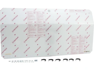 Open Trail Full Rear Windshield Polaris Ranger | Ranger Crew 2011-2021 - V000046-12200T - Image 3