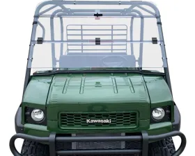 Open Trail Folding Windshield Kawasaki KAF 620 | 950 Mule 4000 | 4010 2009-2022