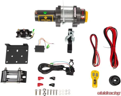 Open Trail 3500Lb Winch Synthetic Rope - 460-0130