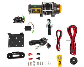 Open Trail 4500Lb Winch Synthetic Rope