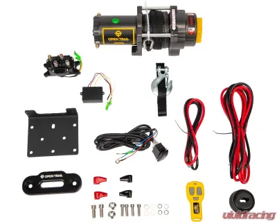 Open Trail 4500Lb Winch Synthetic Rope - 460-0132