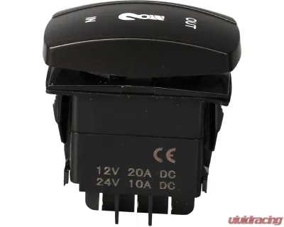 Open Trail Pro Backlit Momentary LED Winch Switch - SM106-019