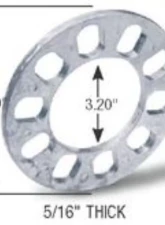 Gorilla Automotive Wheel Spacers Aluminum 5-Hole 5/16-Inch                                     - SP606 - Image 2