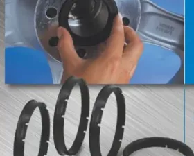 Gorilla Automotive Hub Centric Ring 66.6mm to 57.1mm Set of 4