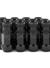 Gorilla Forged Steel Racing Lug Nuts Black Chrome Open Ended 12x1.25                                     - 45028BC-20 - Image 7