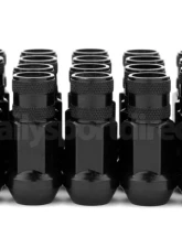 Gorilla Forged Steel Racing Lug Nuts Black Chrome Open Ended 12x1.25                                     - 45028BC-20 - Image 2