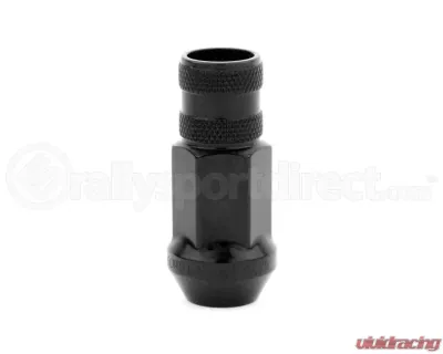 Gorilla Forged Steel Racing Lug Nuts Black Chrome Open Ended 12x1.25 - 45028BC-20
