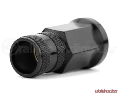 Gorilla Forged Steel Racing Lug Nuts Black Chrome Open Ended 12x1.25 - 45028BC-20