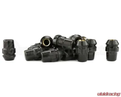 Gorilla Acorn Locking Lug Nuts Black Chrome 12x1.25 - 71623NBC