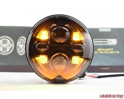 Morimoto 7" Sealed Beam Sealed7 2.0 Round Black - LF271