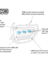 Morimoto XB LED Headlights Toyota Tundra 14-20 Gen 2                                     - LF532.2-ASM - Image 6