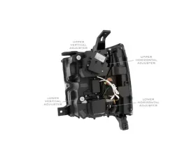 Morimoto XB LED Headlights Pair Unfinished Chevrolet Silverado HD 2015-2019