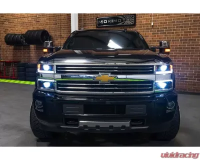 Morimoto XB LED Headlights Pair Unfinished Chevrolet Silverado HD 2015-2019 - LF541.B