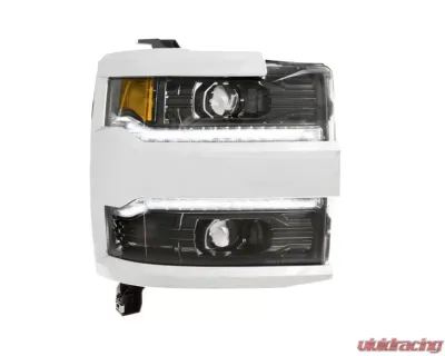 Morimoto XB LED Headlights Pair Unfinished Chevrolet Silverado HD 2015-2019 - LF541.B