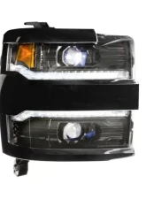 Morimoto XB LED Headlights Pair Unfinished Chevrolet Silverado HD 2015-2019                                     - LF541.B - Image 9
