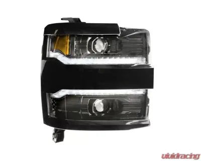 Morimoto XB LED Headlights Pair Chrome Chevrolet Silverado HD 2015-2019 - LF541.C