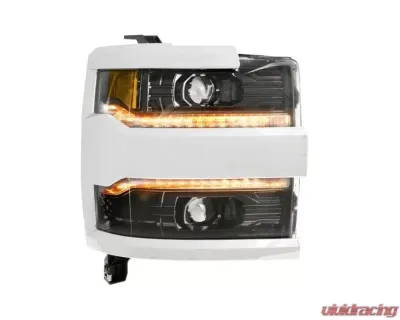 Morimoto XB LED Headlights Pair Chrome Chevrolet Silverado HD 2015-2019 - LF541.C