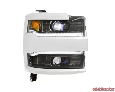 Morimoto XB LED Headlights Pair Chrome Chevrolet Silverado HD 2015-2019 - LF541.C