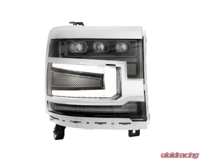 Morimoto XB LED Headlights Pair Unfinished Chevrolet Silverado 1500 2016-2018 - LF542.B