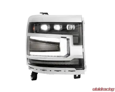 Morimoto XB LED Headlights Pair Unfinished Chevrolet Silverado 1500 2016-2018 - LF542.B