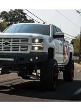 Morimoto XB LED Headlight Front Trim Pieces Chrome Chevrolet Silverado 1500 2014-2015                                     - LF543.C - Image 4