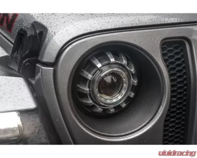 Morimoto 7" LED Headlight Adapters Pair Jeep Wrangler JL 2018+ - LF630