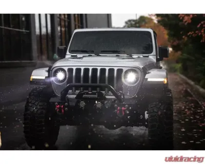 Morimoto 7" LED Headlight Adapters Pair Jeep Wrangler JL 2018+ - LF630