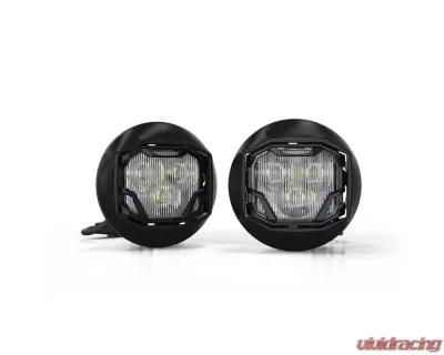 Morimoto 4Banger Fog Light Kit NCS Yellow SAE Wide Beam Chevrolet Colorado | GMC Canyon 2015+ - 4B-FOG-GM-1077
