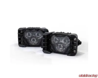 Morimoto 4Banger Fog Light Kit HXB White Spot Beam Ford F-150 2015-2020 - 4B-FOG-F2-1018