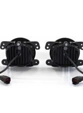 Morimoto 4Banger Fog Light Kit NCS White Combo Beam Jeep Wrangler JK 2007-2017                                     - 4B-FOG-M-1026 - Image 3