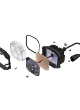 Morimoto 4Banger Fog Light Kit NCS White Combo Beam Jeep Wrangler JK 2007-2017                                     - 4B-FOG-M-1026 - Image 5