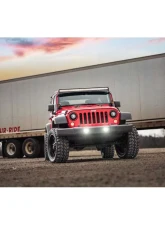 Morimoto 4Banger Fog Light Kit NCS White Combo Beam Jeep Wrangler JK 2007-2017                                     - 4B-FOG-M-1026 - Image 8