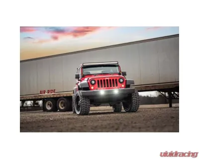 Morimoto 4Banger Fog Light Kit NCS White Combo Beam Jeep Wrangler JK 2007-2017 - 4B-FOG-M-1026