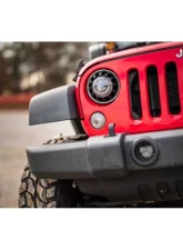 Morimoto 4Banger Fog Light Kit NCS White Combo Beam Jeep Wrangler JK 2007-2017                                     - 4B-FOG-M-1026 - Image 9