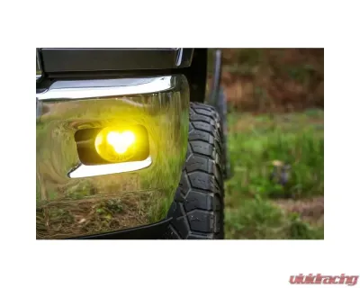 Morimoto 4Banger Fog Light Kit HXB White Combo Beam Ram 1500 2009-2012 - 4B-FOG-RH-1008