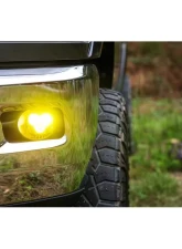 Morimoto 4Banger Fog Light Kit 10-18 Ram HD HXB Yellow SAE Wide Beam Ram HD 2010-2018                                     - 4B-FOG-RH-1023 - Image 8