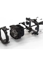 Morimoto 4Banger Fog Light Kit NCS Yellow SAE Wide Beam Subaru WRX | STi 2015-2021                                     - 4B-FOG-S-1017 - Image 4