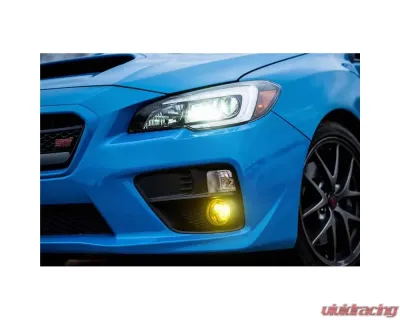 Morimoto 4Banger Fog Light Kit NCS Yellow SAE Wide Beam Subaru WRX | STi 2015-2021 - 4B-FOG-S-1017