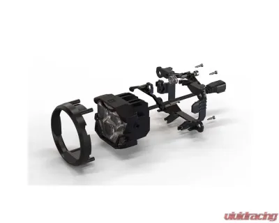 Morimoto 4Banger Fog Light Kit HXB White Spot Beam Subaru BRZ 2012-2016 - 4B-FOG-S-1042