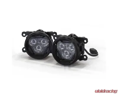 Morimoto 4Banger Fog Light Kit HXB White SAE Wide Beam Ram 1500 2019+ - 4B-FOG-S-1058