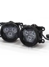 Morimoto 4Banger Fog Light Kit HXB Yellow SAE Wide Beam Nissan Titan 2016-2017                                     - 4B-FOG-S-1071 - Image 2