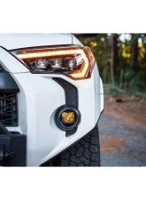 Morimoto 4Banger Fog Light Kit NCS Yellow SAE Wide Beam Toyota 4Runner 2010-2021                                     - 4B-FOG-T-1017 - Image 8